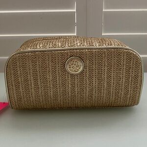 New Lilly Pulitzer Gold Woven Women's Bag
